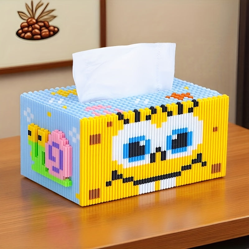 Tnessential Tissue Box Building Block Set 3D Decor