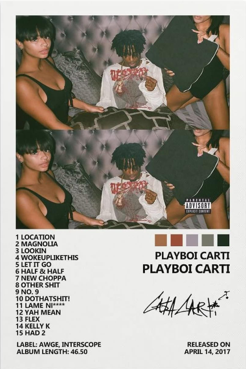 PLAYBOI CARTI  CANVAS POSTER