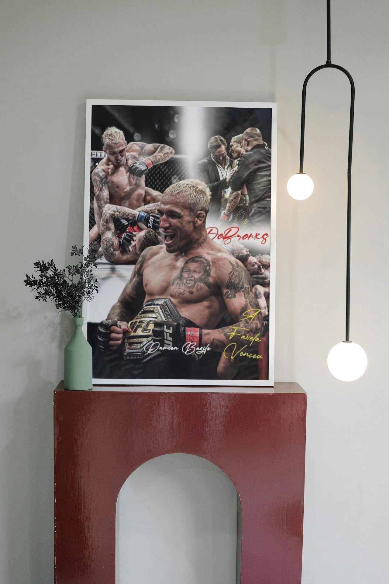 CHARLES OLIVEIRA CANVAS POSTER