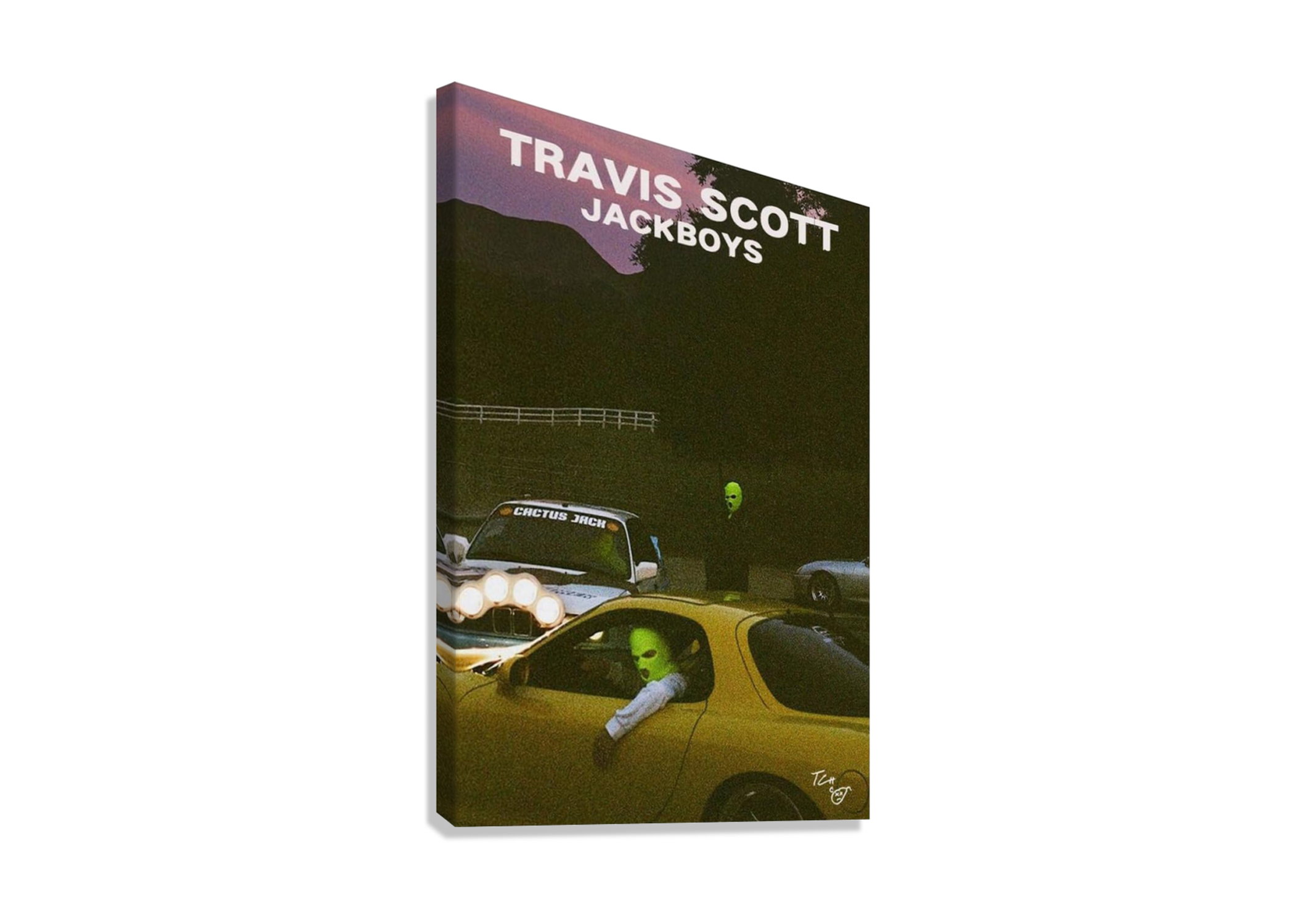 TRAVIS SCOTT " JACK BOYS " CANVAS POSTER