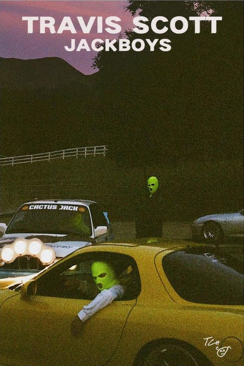 TRAVIS SCOTT " JACK BOYS " CANVAS POSTER