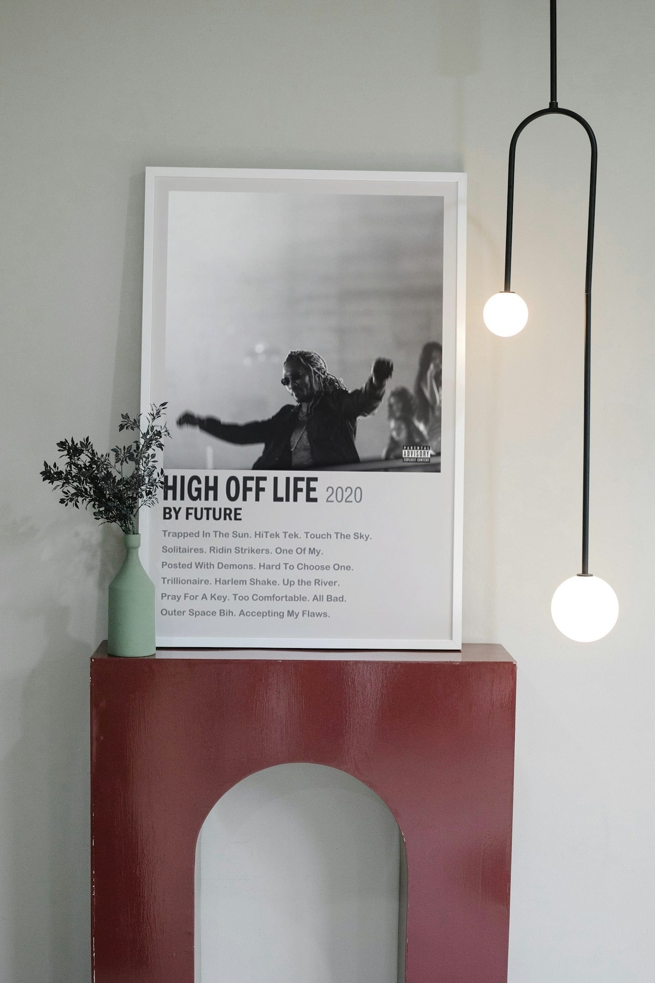 FUTURE " HIGH OFF LIFE " CANVAS POSTER