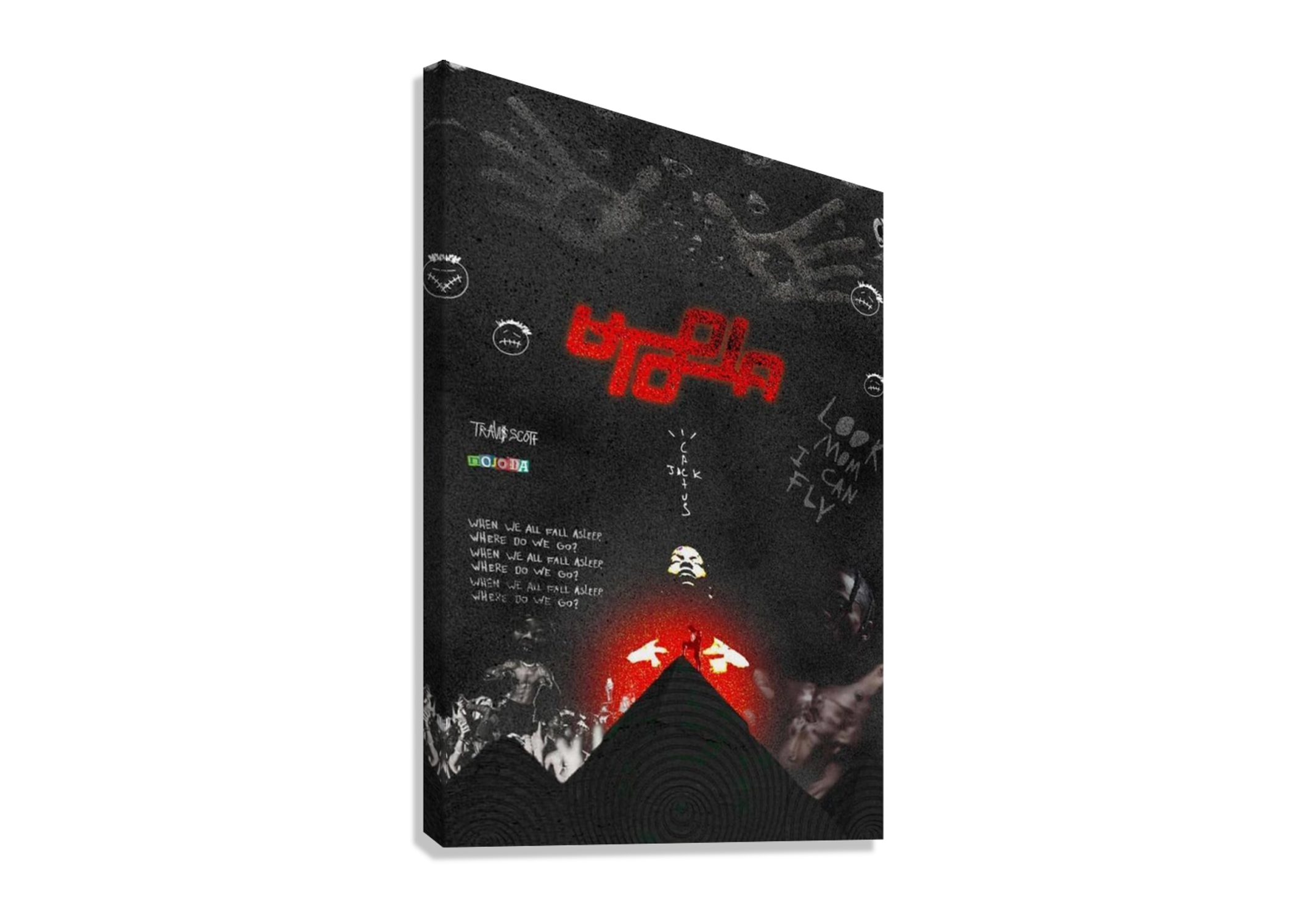 TRAVIS SCOTT UTOPIA CANVAS POSTER