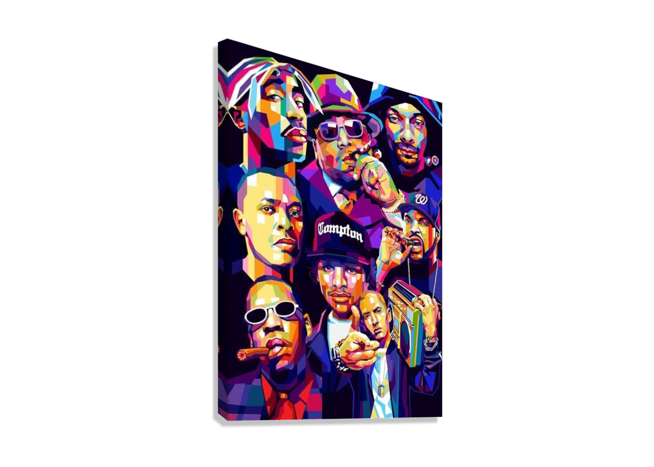 90'S RAP CANVAS POSTER
