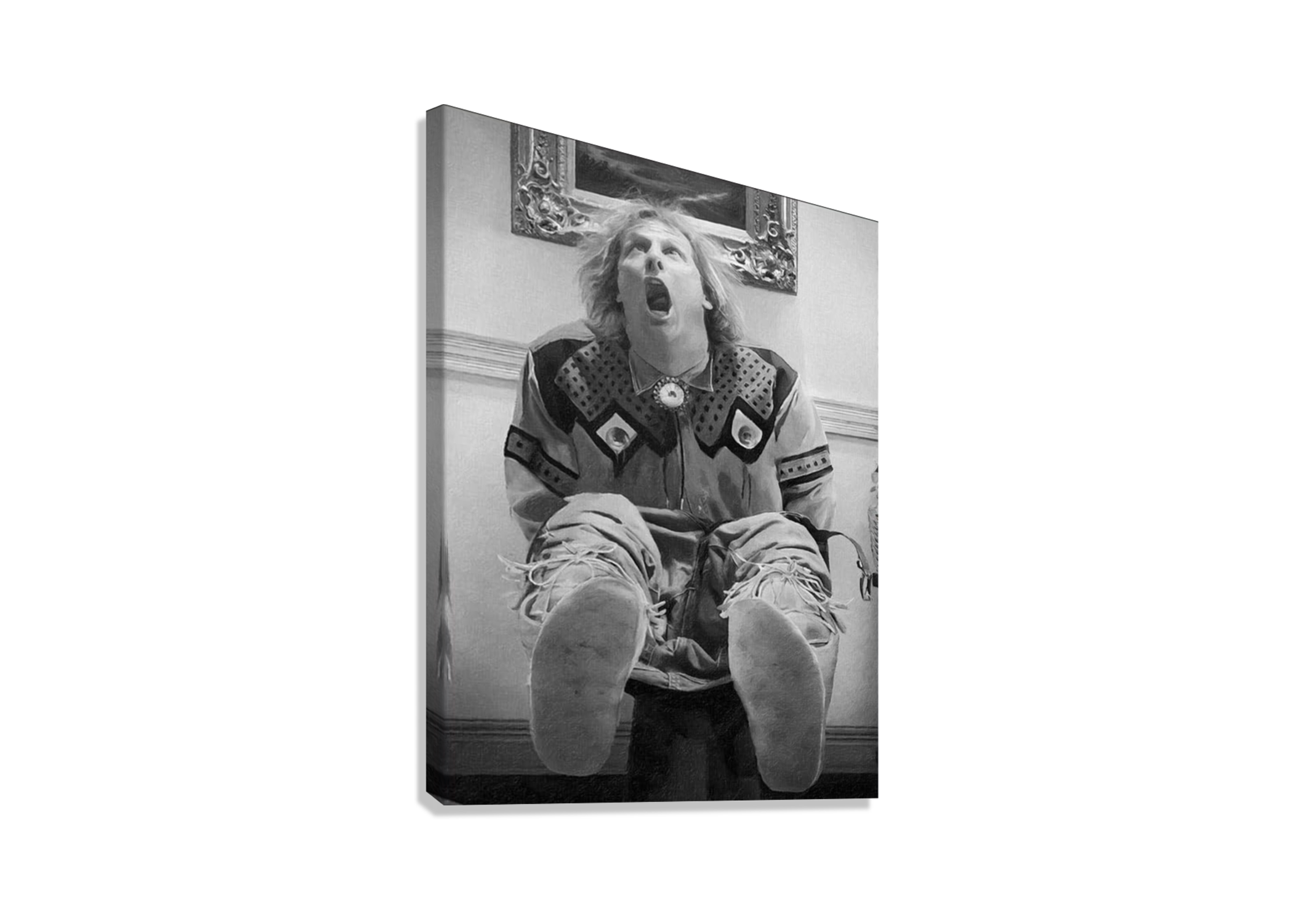 FUNNY BATHROOM CANVAS POSTER