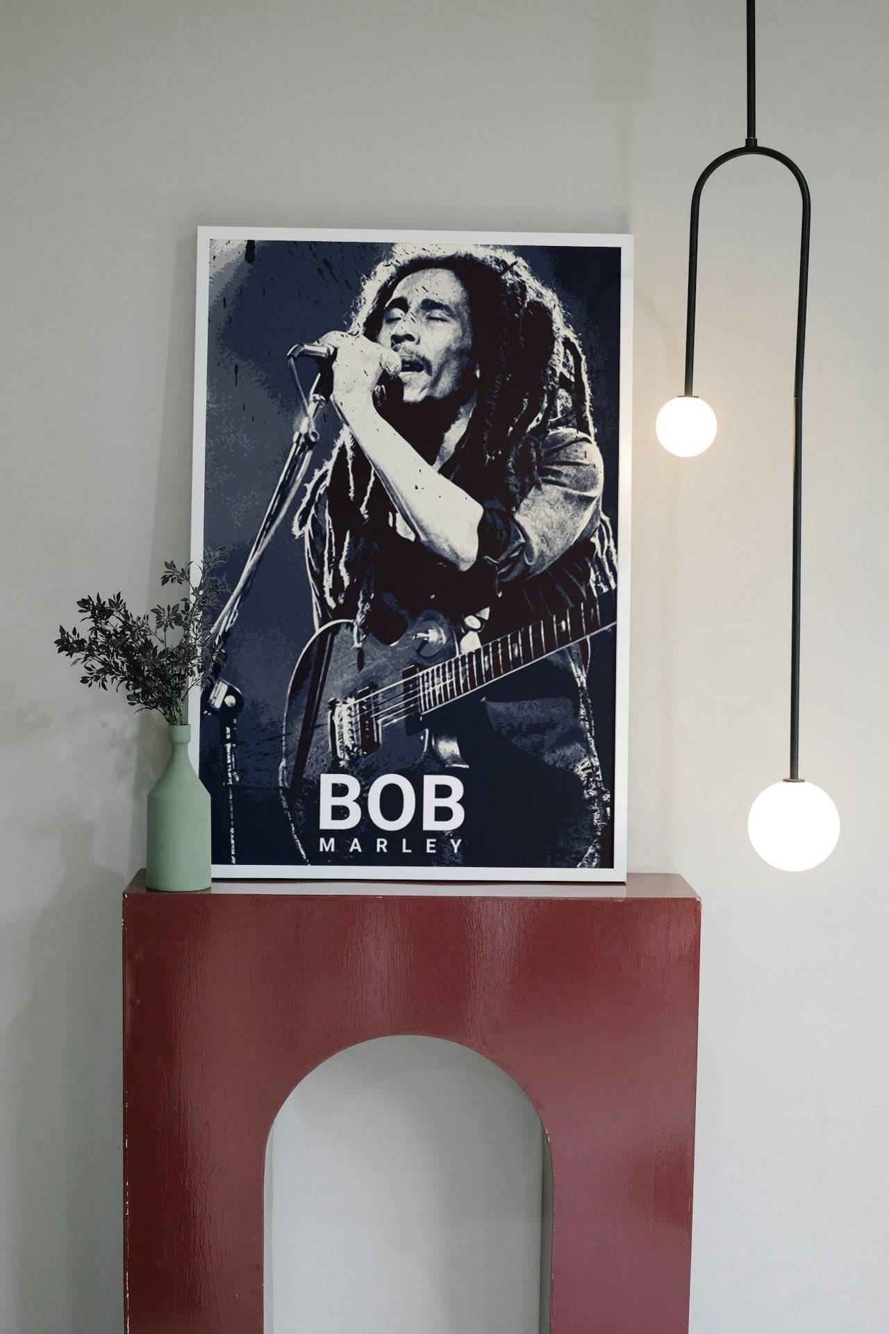 BOB MARLEY CANVAS POSTER