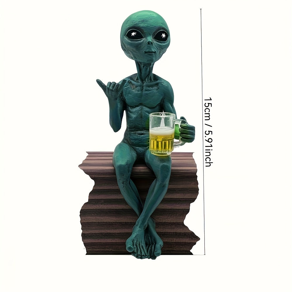 Tnessential Unique Alien Statue 3D Decor