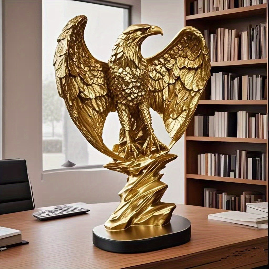 Tnessential Collectible Figurines Condor Statue Home Study or 3D Decor