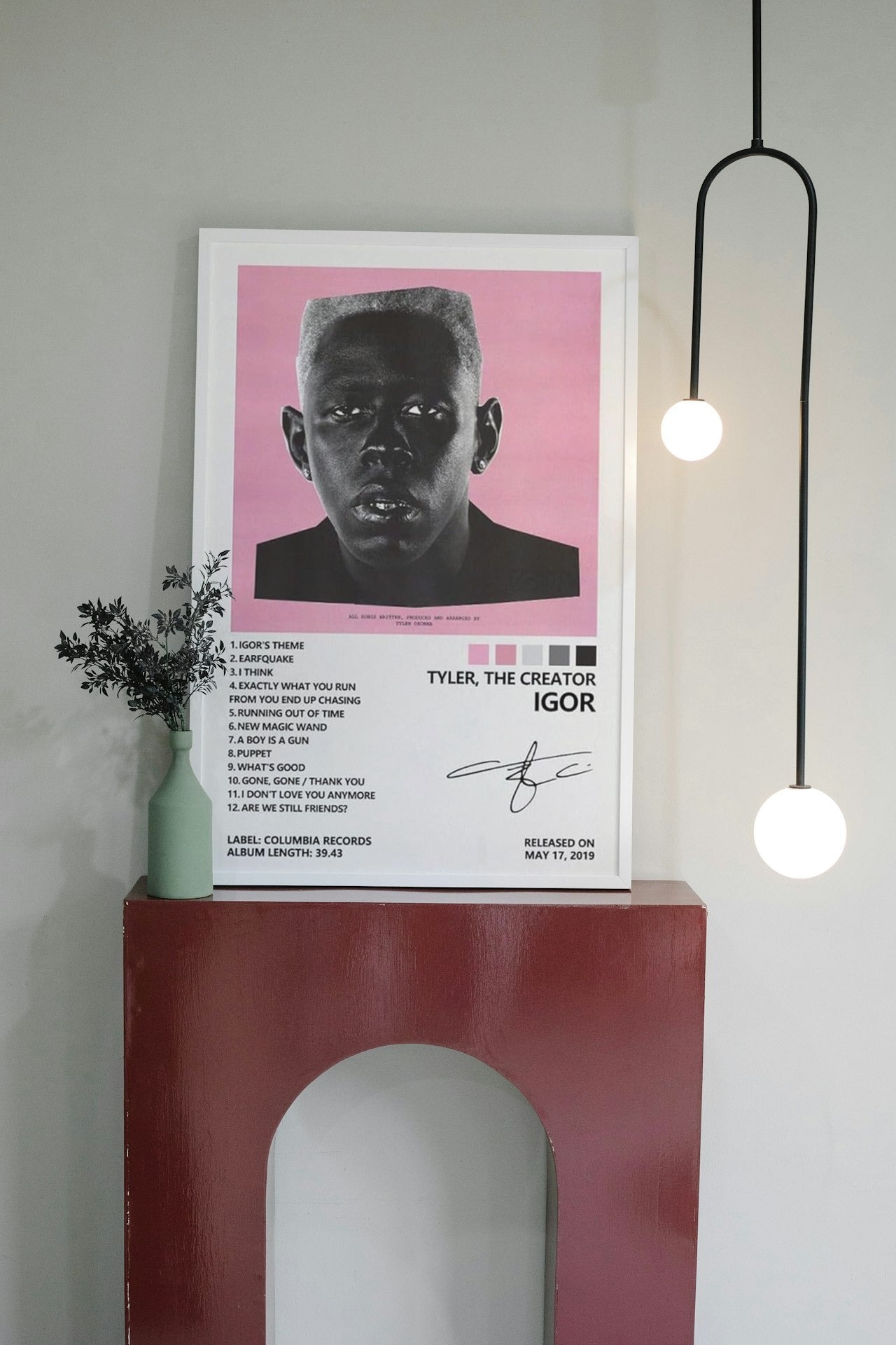 TYLER THE CREATOR "IGOR" CANVAS POSTER
