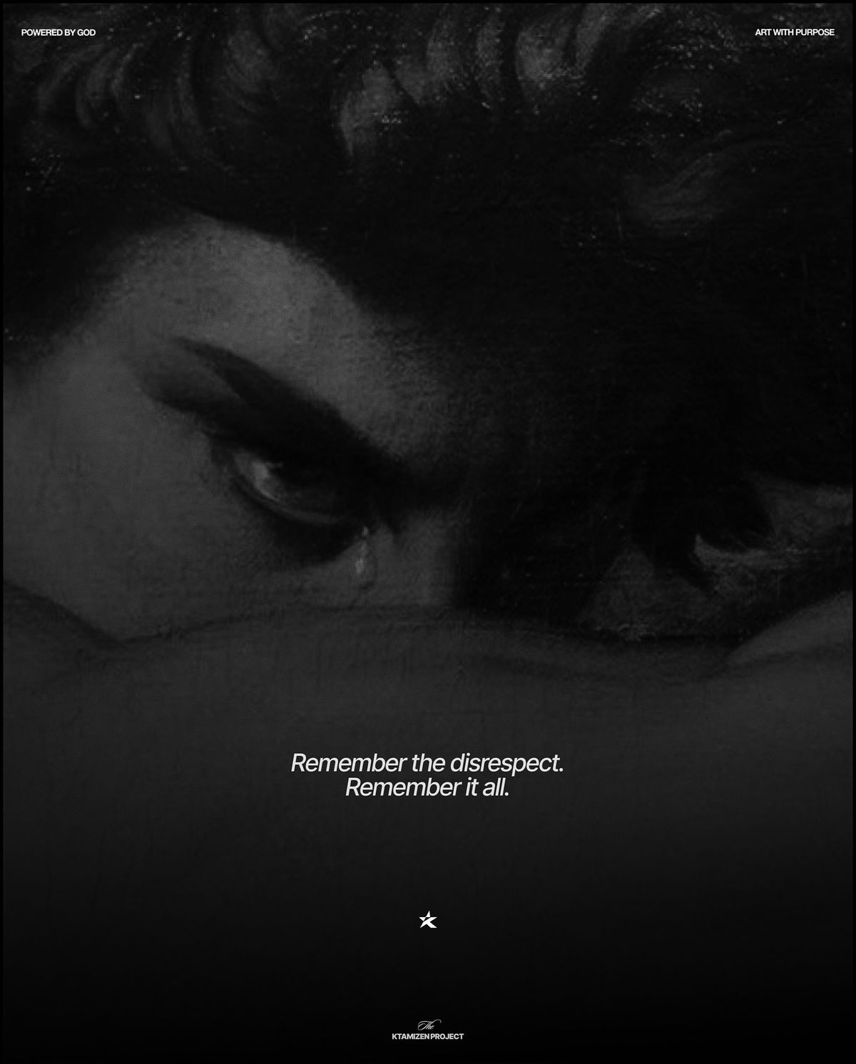 REMEMBER THE DISRESPECT CANVAS POSTER