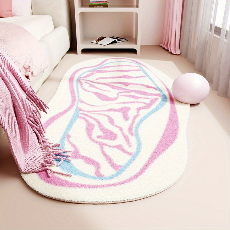 CREAM IRREGULAR RUG view 4