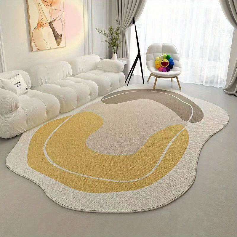 BEIGE IRREGULAR 2 RUG view 2