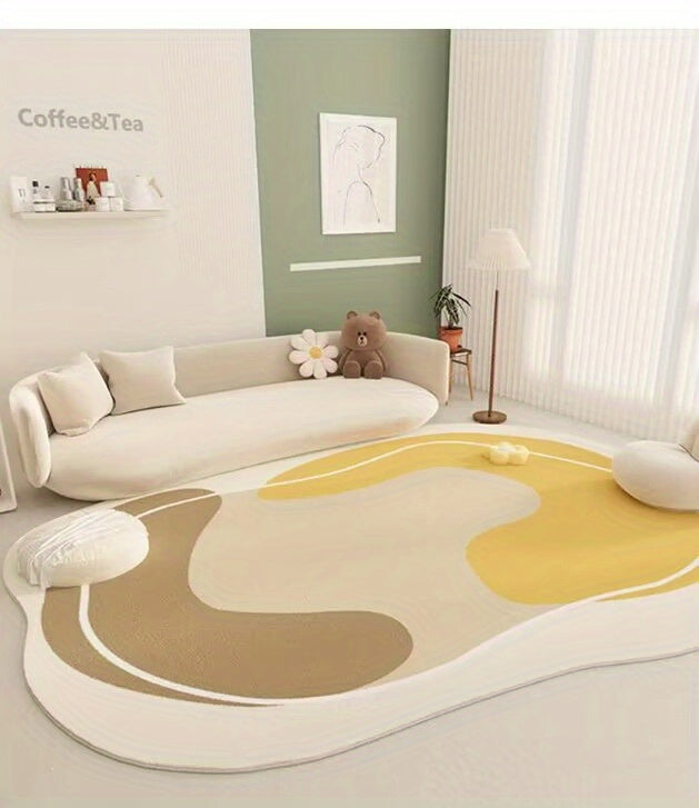 BEIGE IRREGULAR 2 RUG view 3