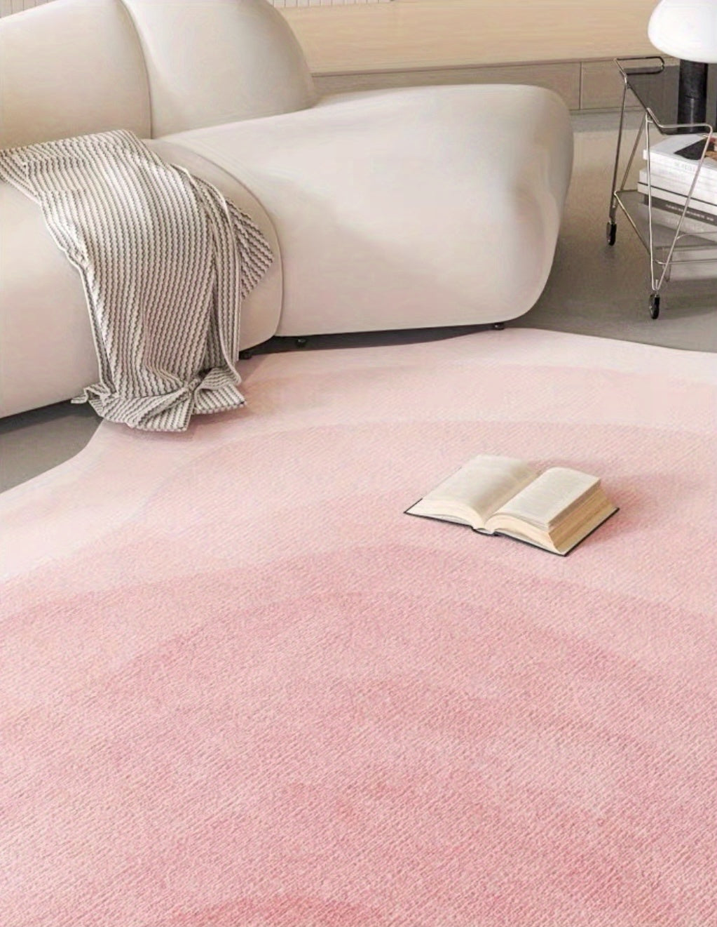 CREAM IRREGULAR 13 RUG view 3