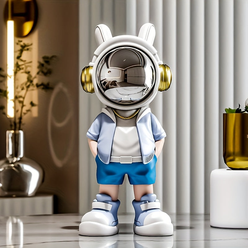 Tnessential Astronaut Sculpture Ornament Creative Valentine's Day Gift 3D Decor