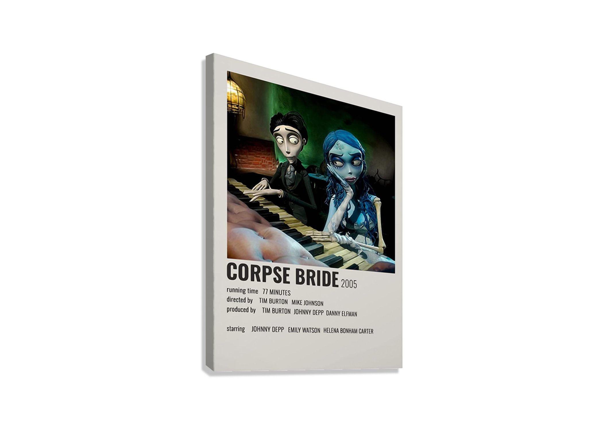 CORPSE BRIDE MOVIE CANVAS POSTER