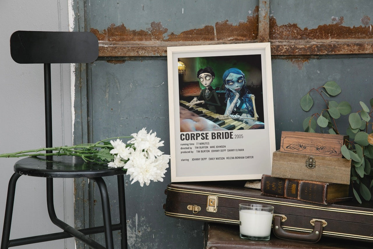 CORPSE BRIDE MOVIE CANVAS POSTER
