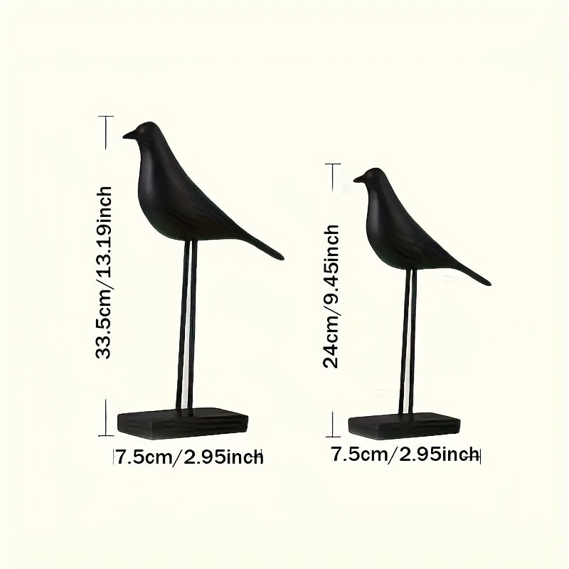 Tnessential Modern Nordic Bird Ornament 3D Decor