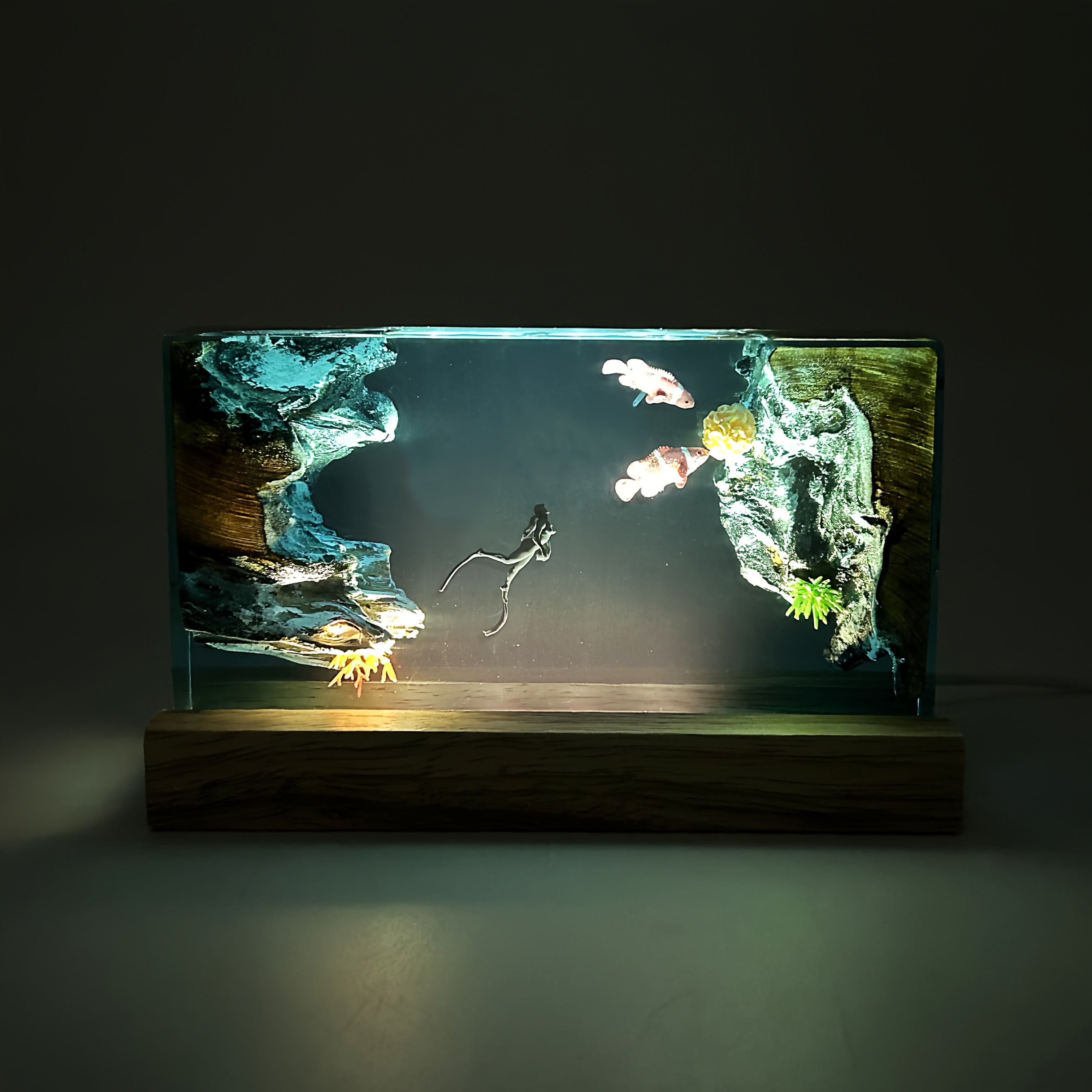 Tnessential Handcrafted Ocean Resin Art Pieces 3D Decor