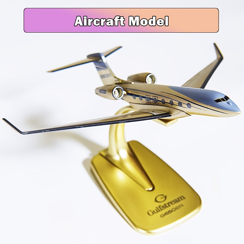 Tnessential 3-inch Golden Airplane Model (TWL Paint Style) 3D Decor