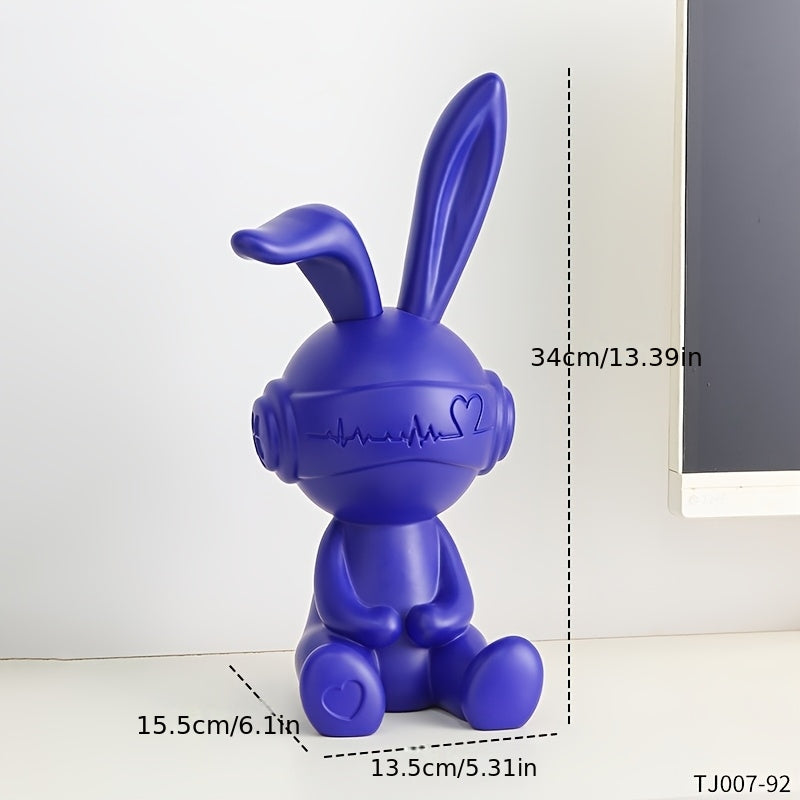 Tnessential Easter Bunny Statue 3D Decor