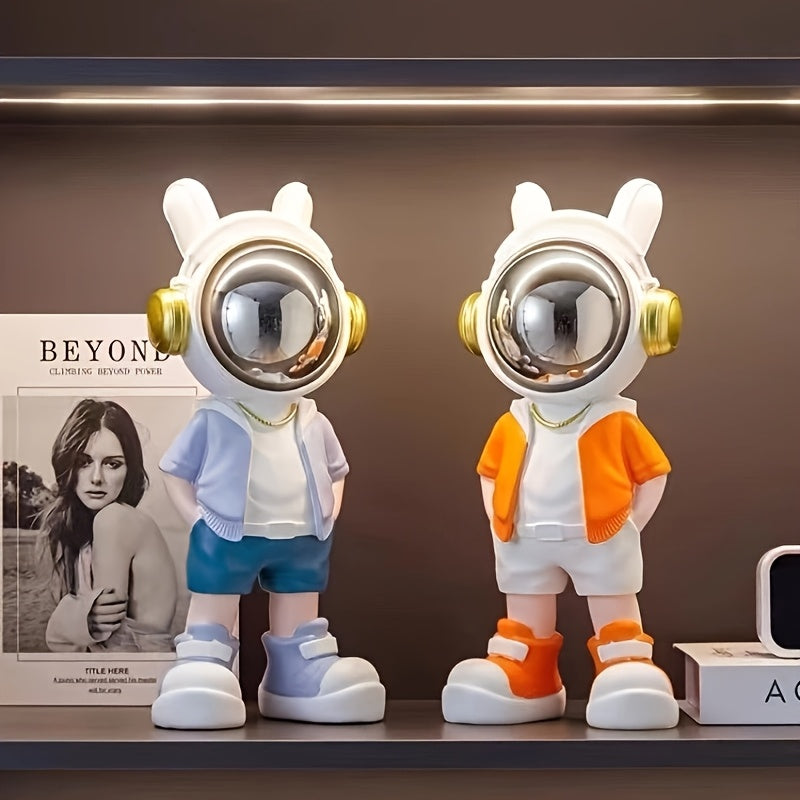 Tnessential Incredibly Cool Astronaut Figurine 3D Decor
