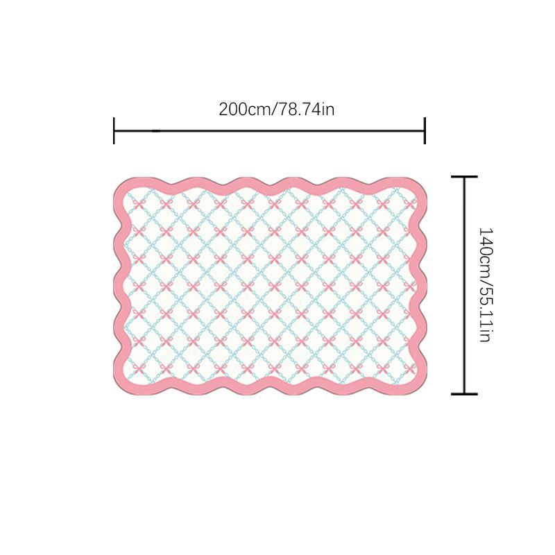 RED IRREGULAR 2 RUG view 6