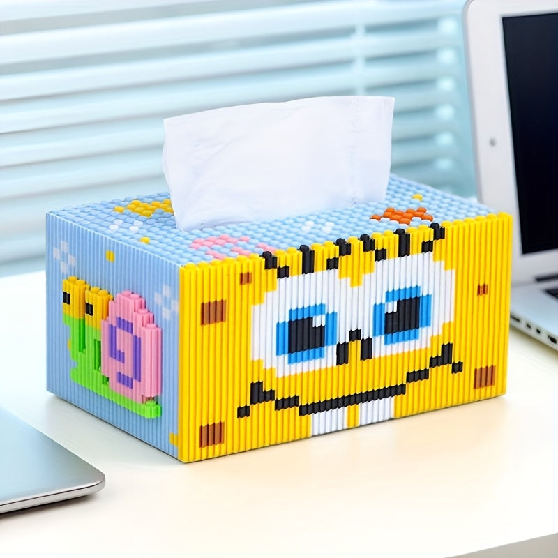 Tnessential Tissue Box Building Block Set 3D Decor