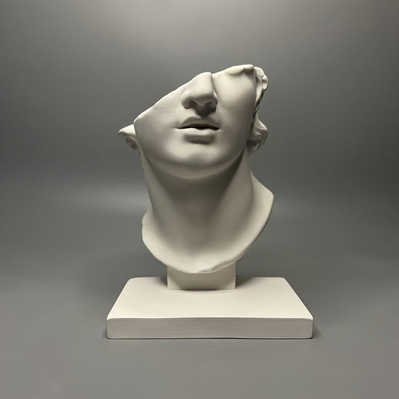Tnessential Nordic Ins Vintage Roman Plaster Sculpture Niche Artwork 3D Decor