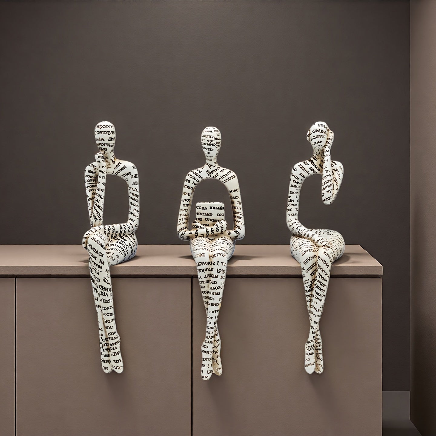 Tnessential Philosophy Figurines 3D Decor