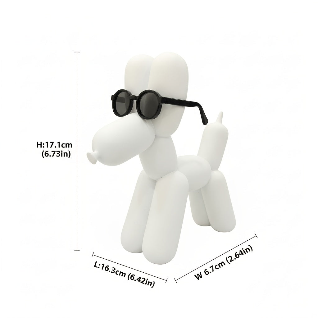 Tnessential Cool Glasses Pug Collectible Miniature 3D Decor