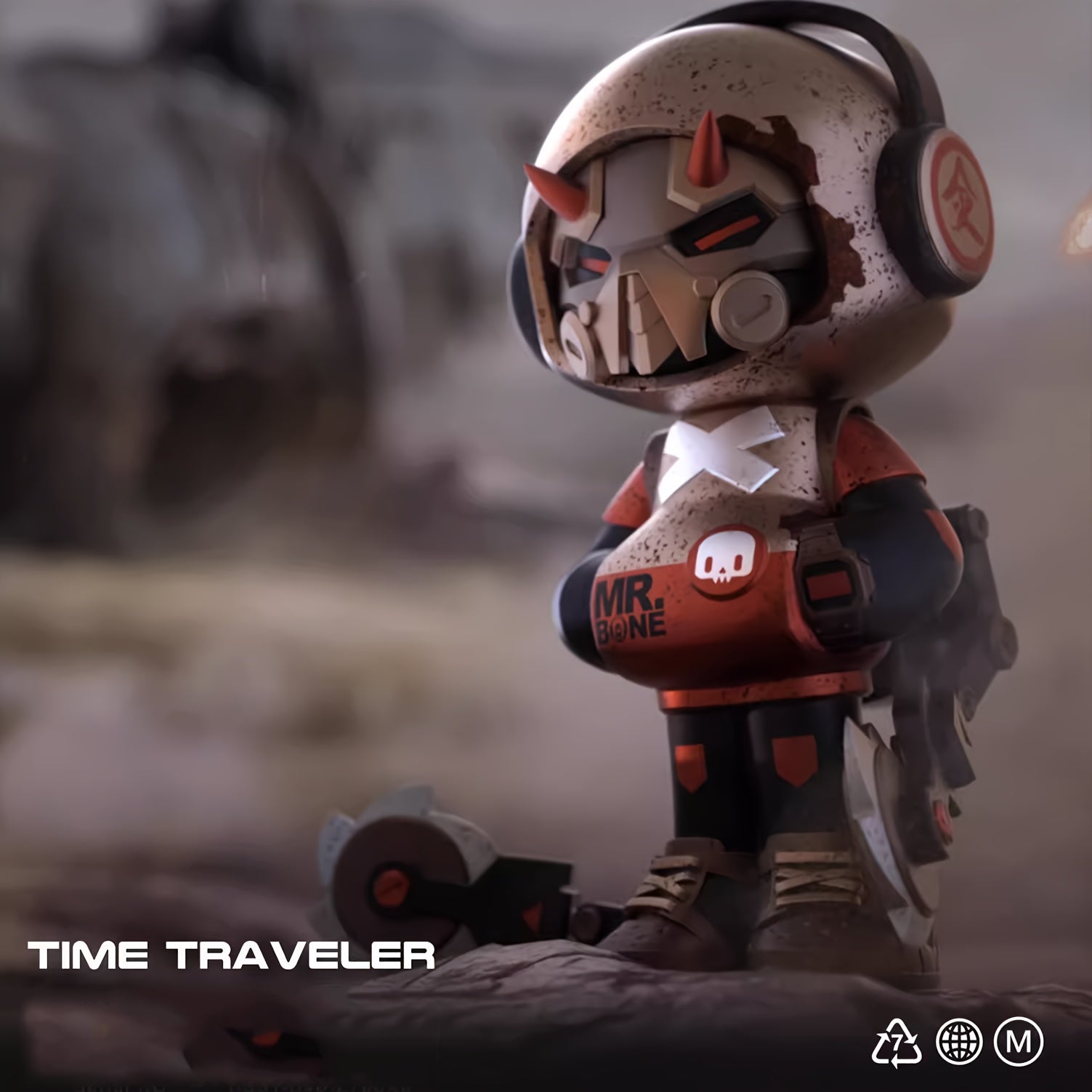 Tnessential MR.B Mini Time Traveler Series 3D Decor