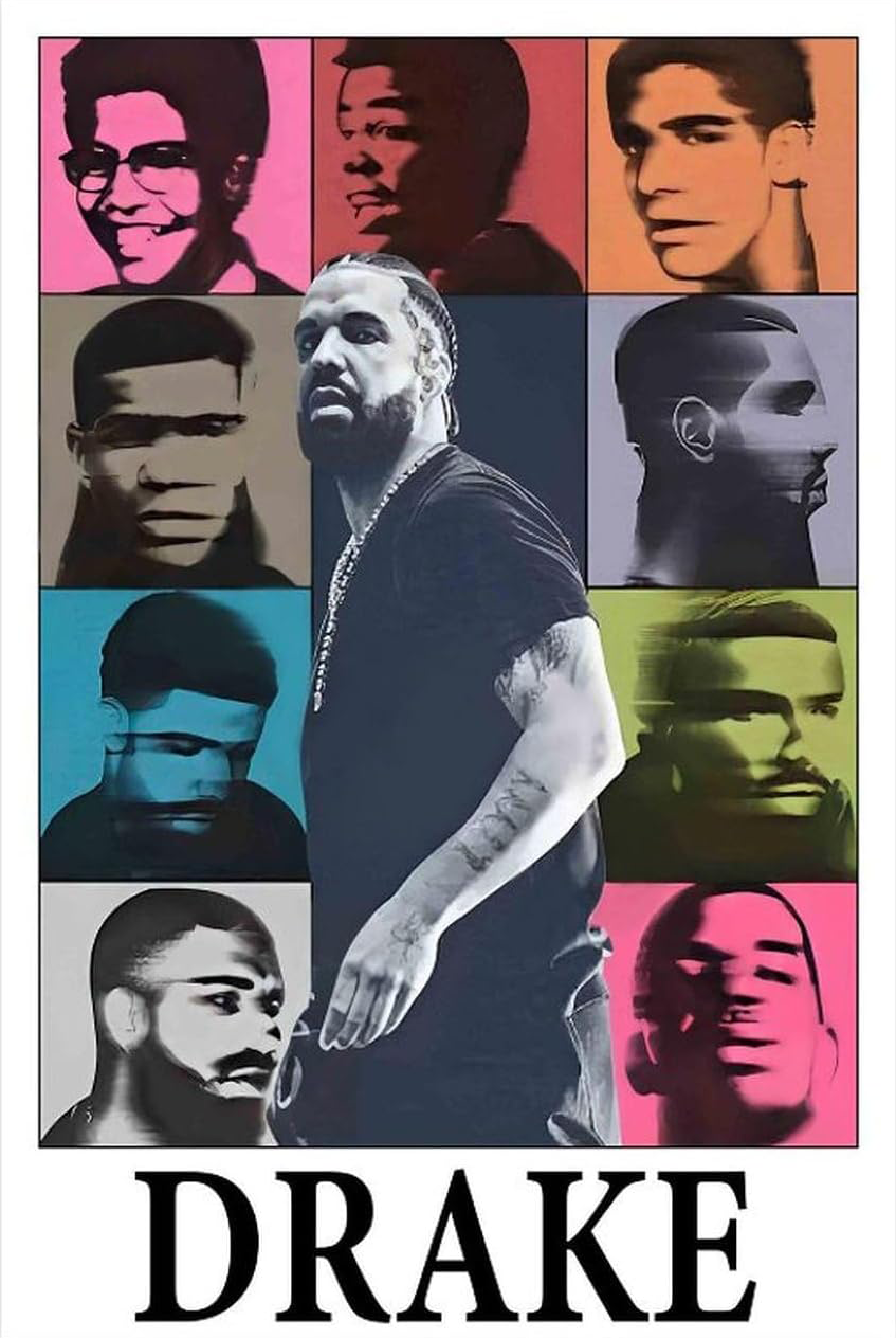 DRAKE CANVAS POSTER