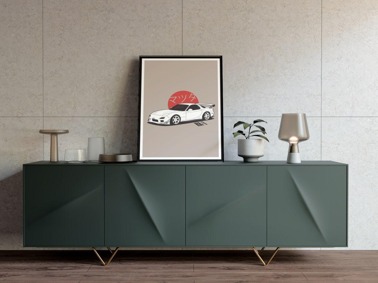 JDM CAR CANVAS POSTER