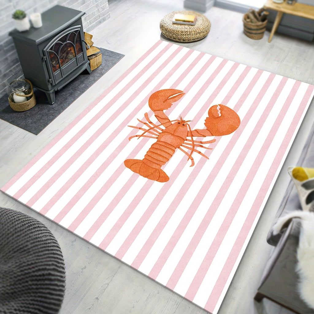 PINK ROUND 6 RUG view 3