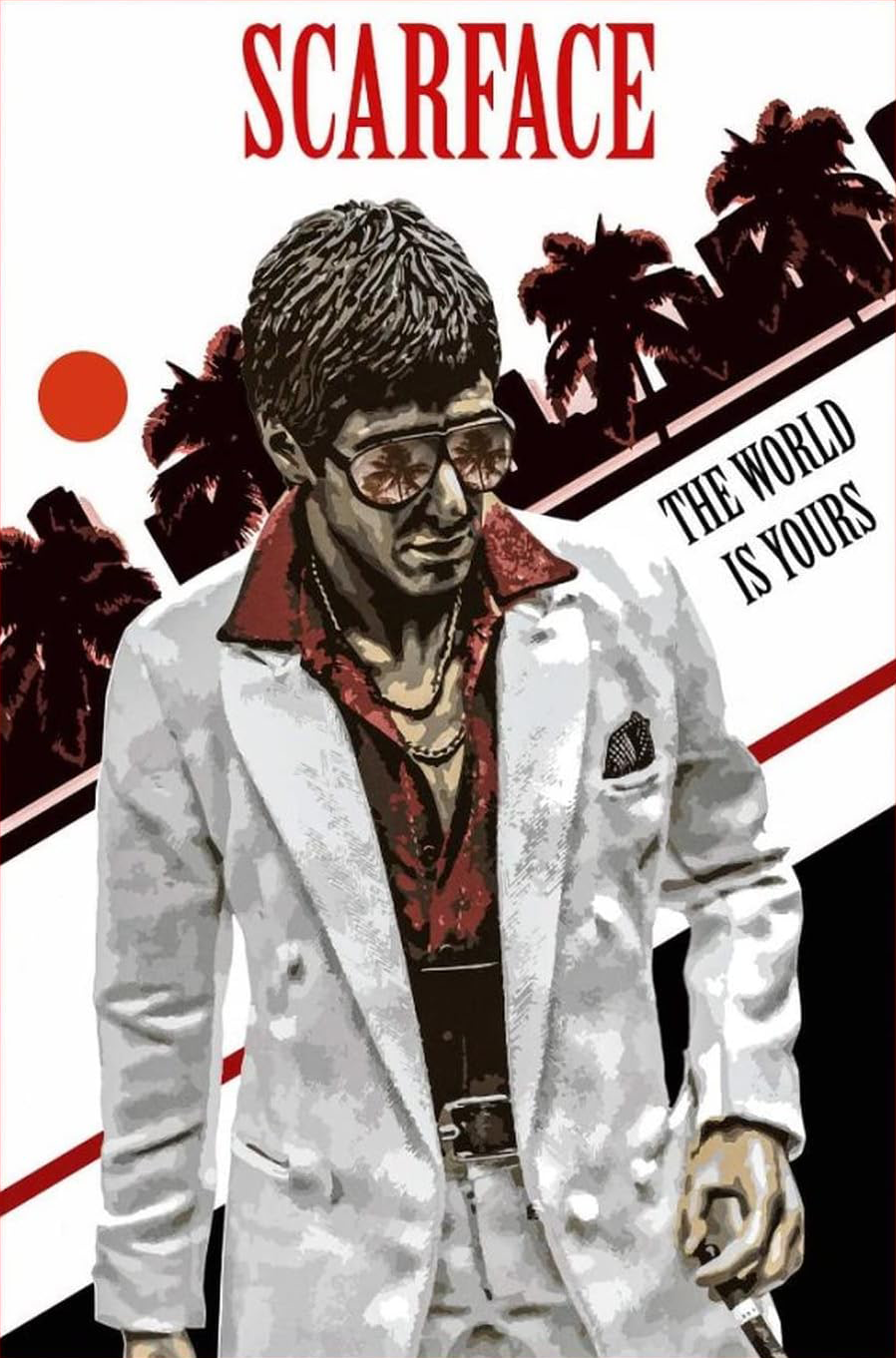 SCARFACE CANVAS POSTER