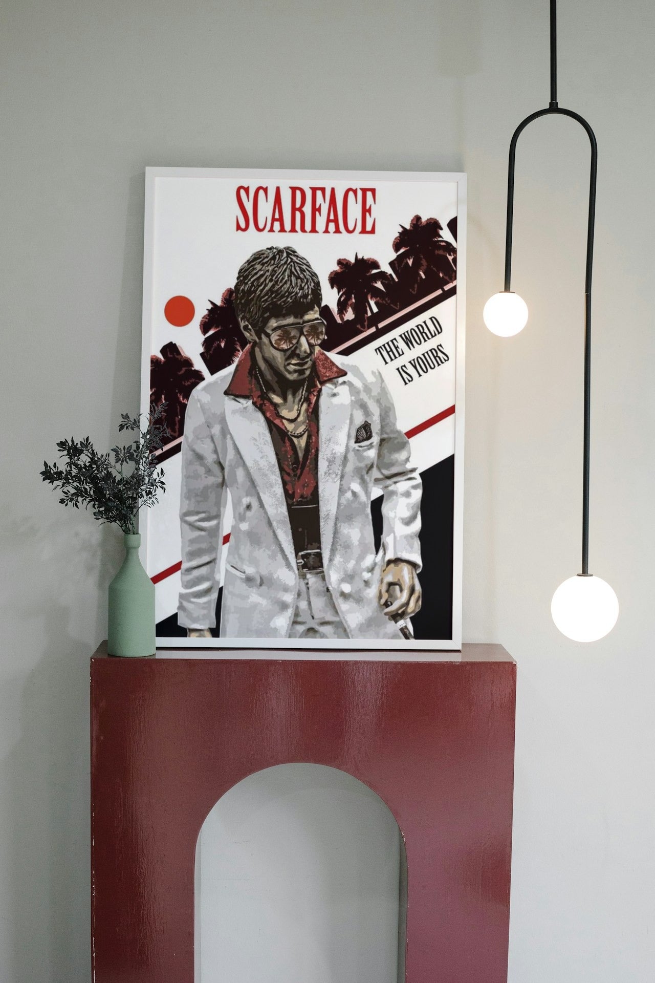 SCARFACE CANVAS POSTER