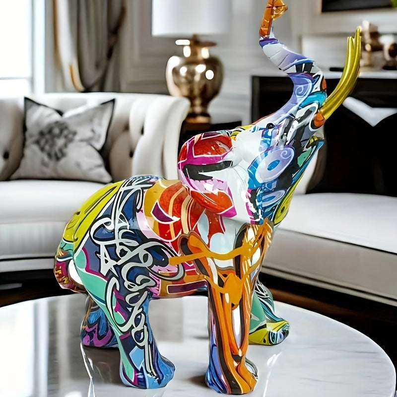 Tnessential Creative Elephant Decoration Creative Statue 3D Decor