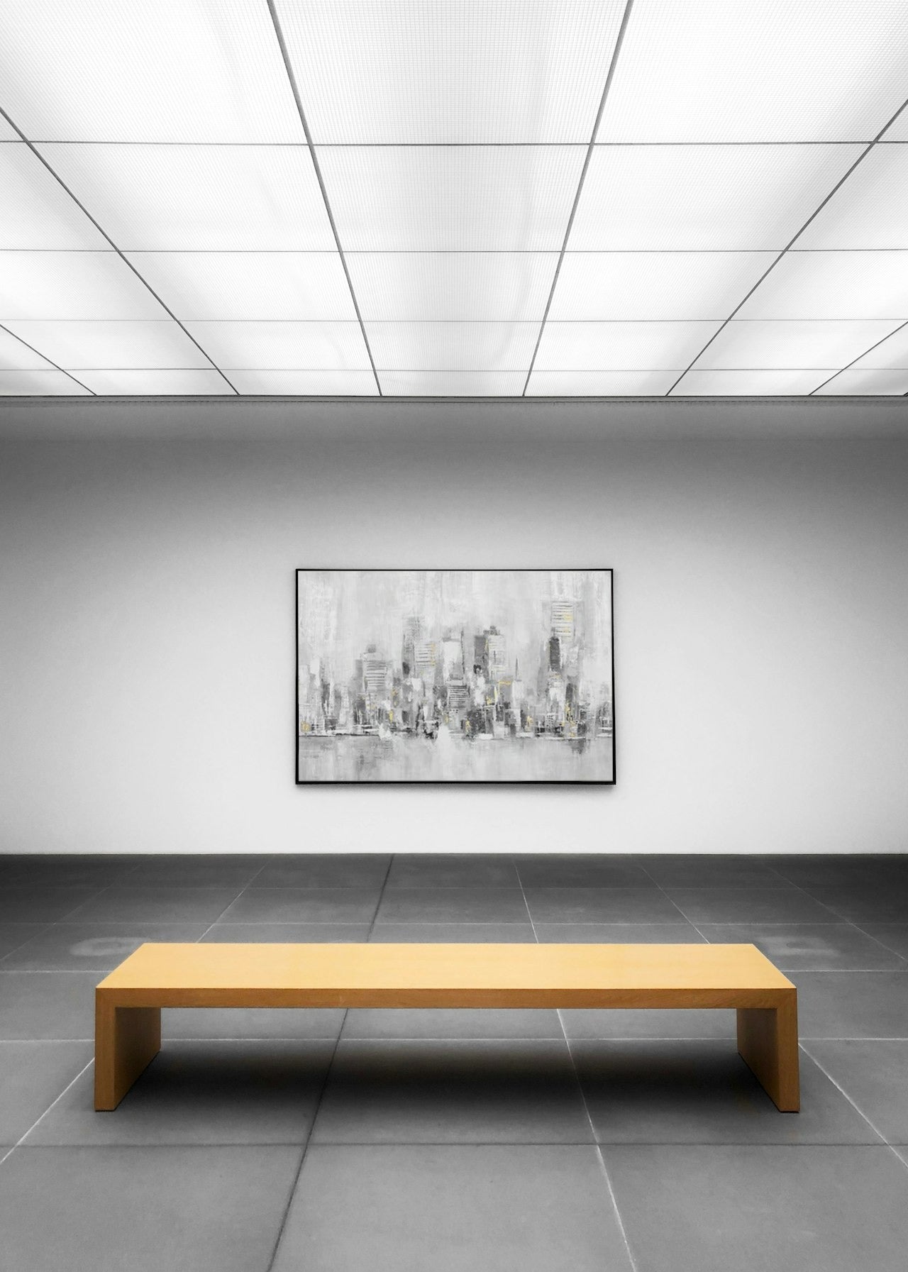 ABSTARCT CANVAS PAINTING POSTER