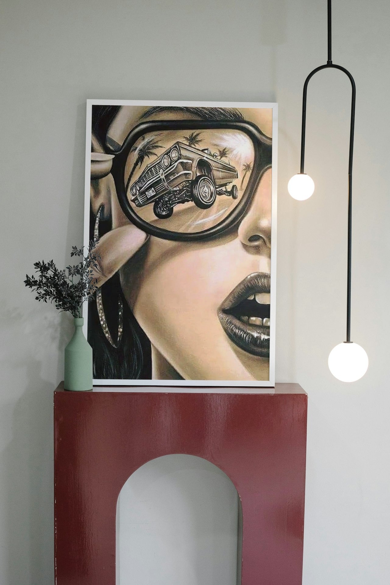 CAR CANVAS POSTER