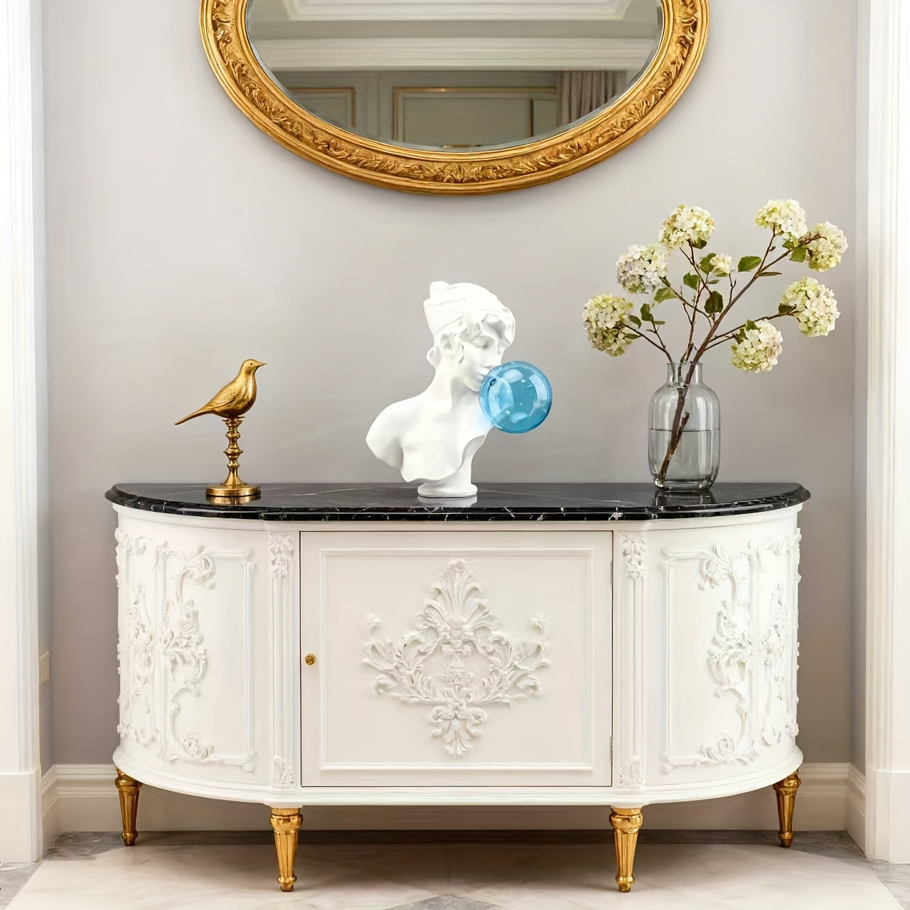 Tnessential Elegant Goddess Statue Decoration 3D Decor