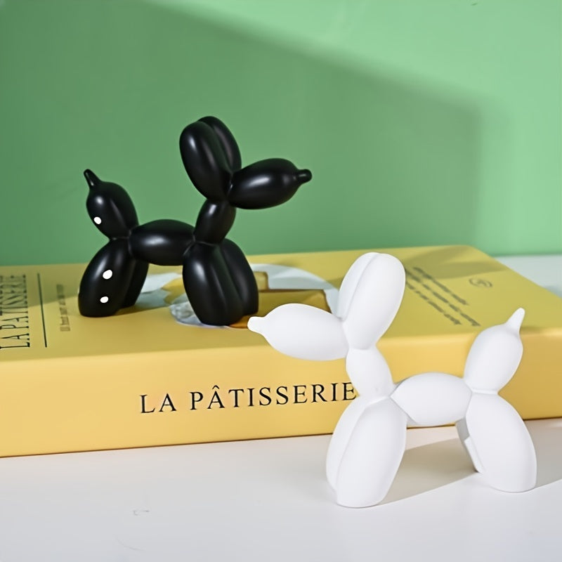 Tnessential Modern Minimalist Creative Resin Balloon Dog Sculpture 3D Decor