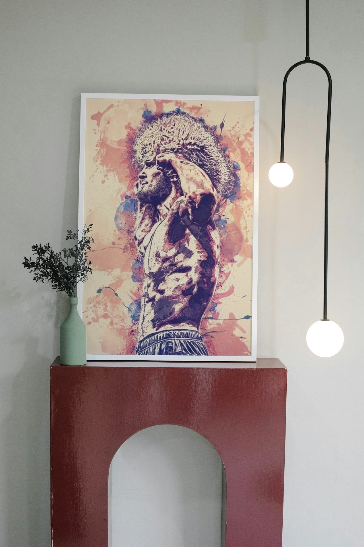 KHABIB NURMAGOMEDOV UFC CANVAS POSTER