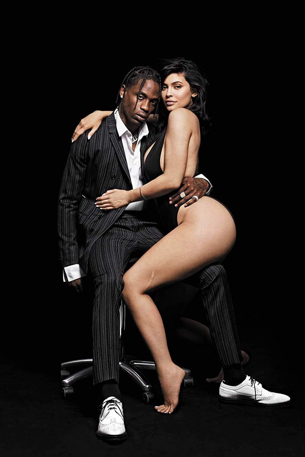 TRAVIS SCOTT X KYLIE CANVAS POSTER