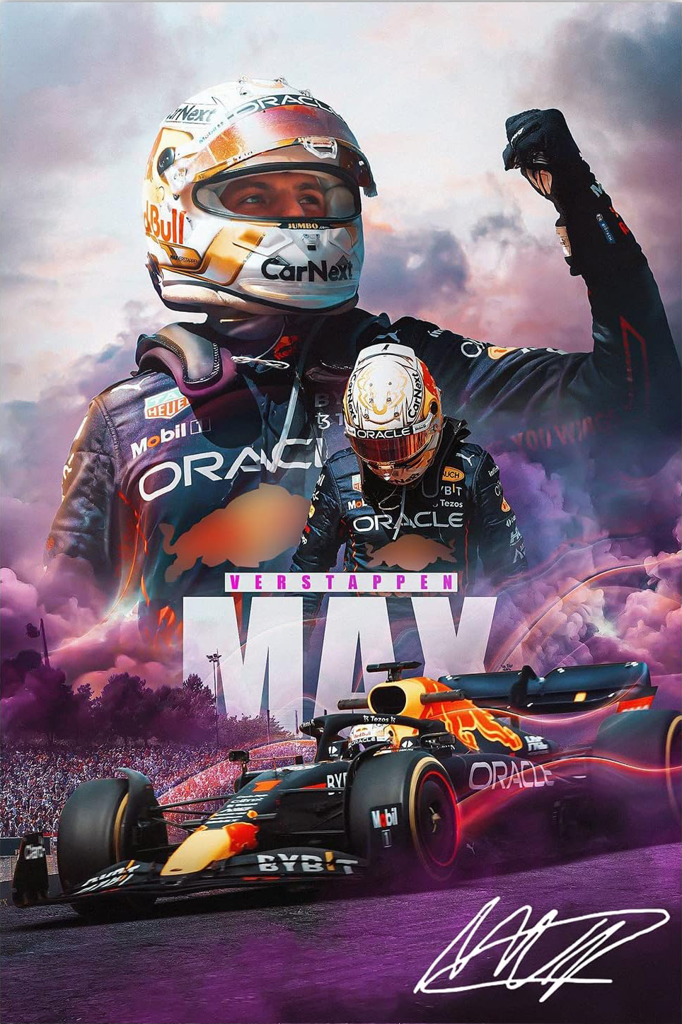F1 CANVAS POSTER
