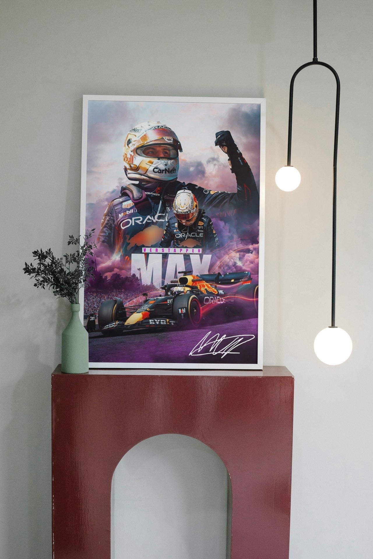 F1 CANVAS POSTER