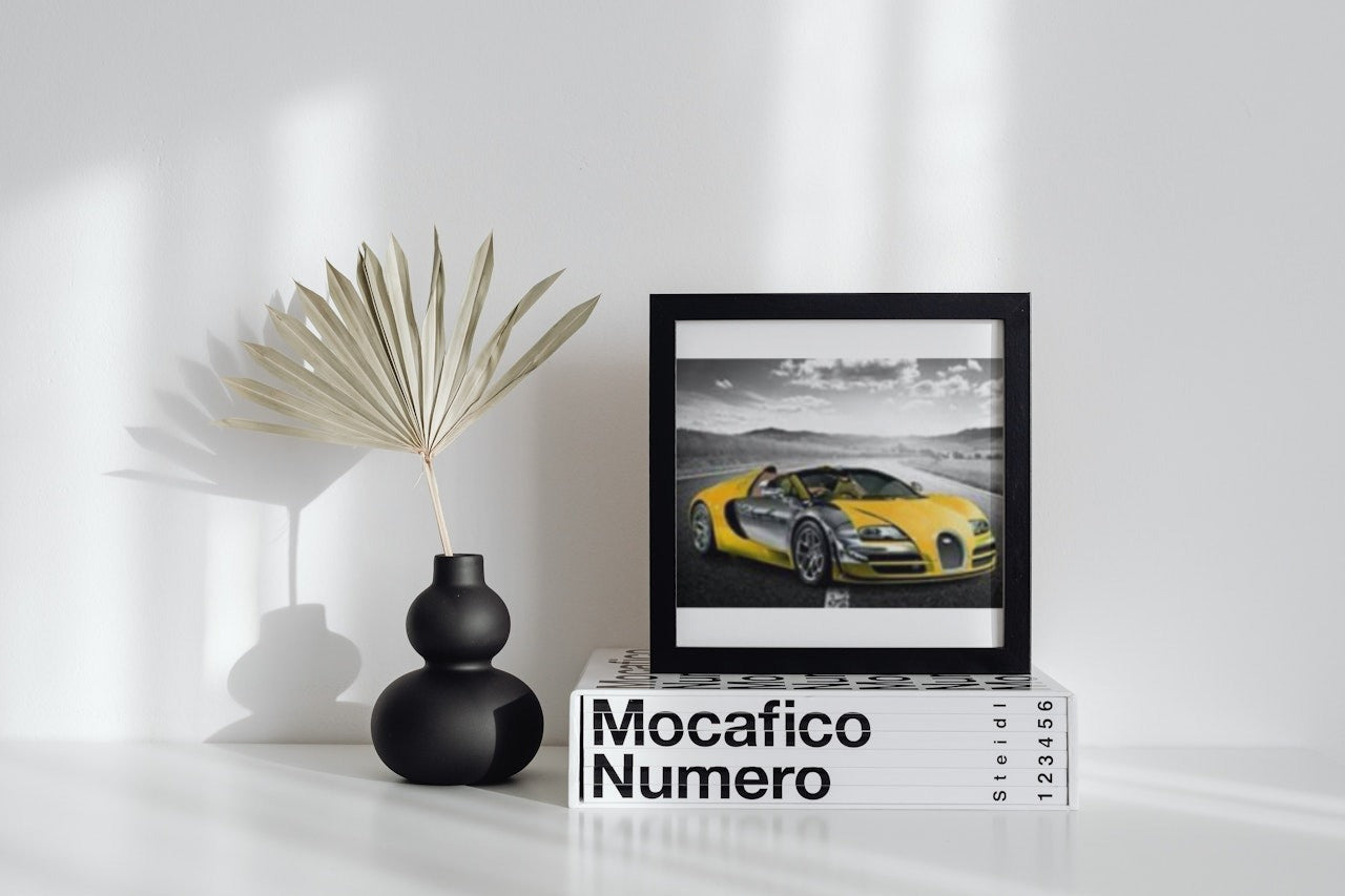 BUGATTI CANVAS POSTER