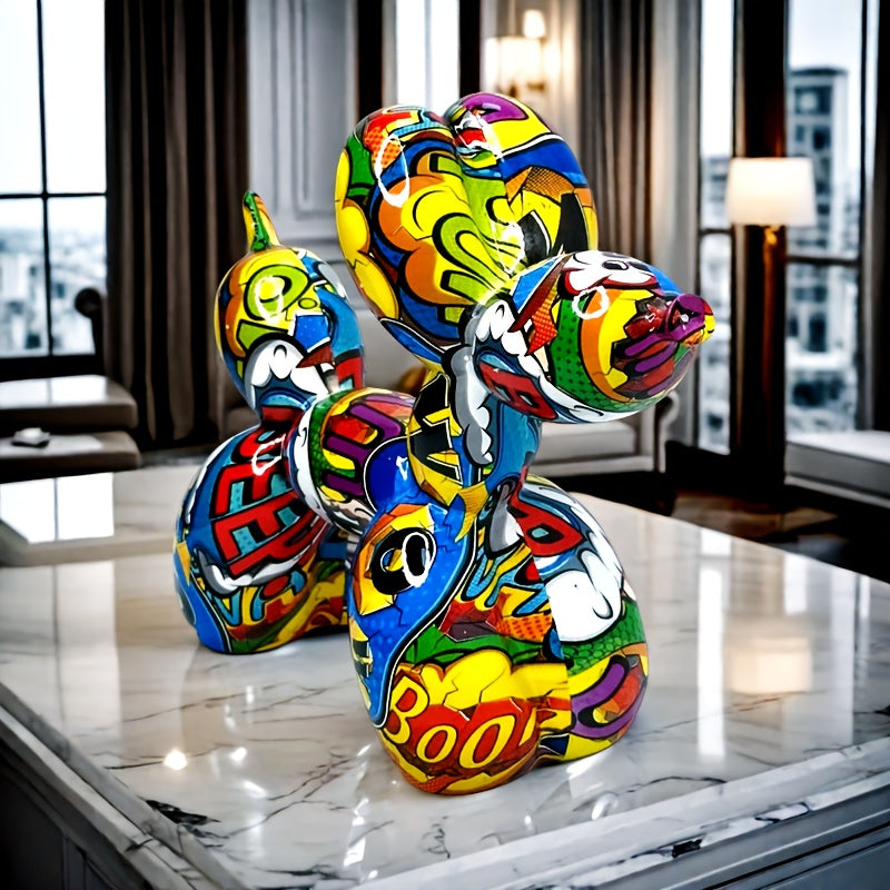 Tnessential Creative Resin Dog Decoration 3D Decor