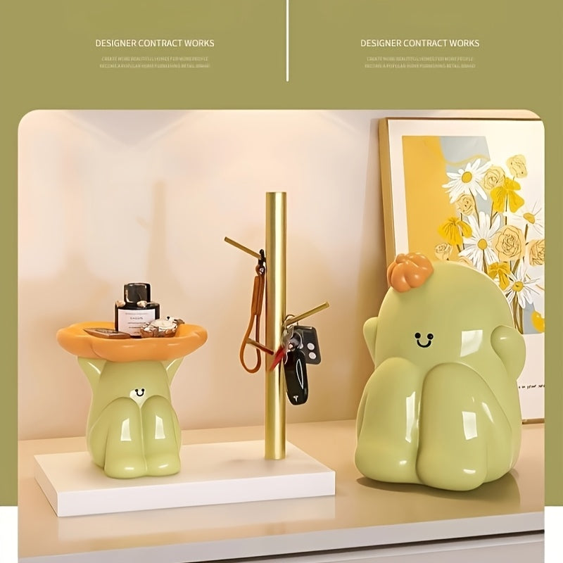 Tnessential Cactus Ceramic Decorative Piece 3D Decor