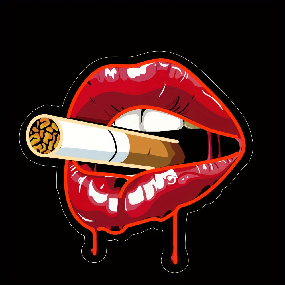 Tnessential Romantic Red Lips Neon Sign 3D Decor
